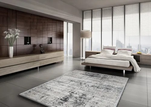 Koberce Breno Kusový koberec BOHO 61/VGK, sivá, viacfarebná,120 x 170 cm