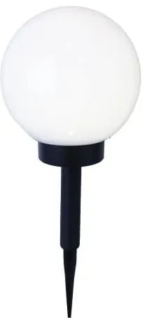 Záhradné solárne LED svietidlo Star Trading Globe Stick, ⌀ 20 cm