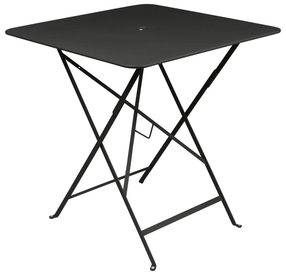 Fermob Skladací stolík BISTRO 71x71 cm - Liquorice