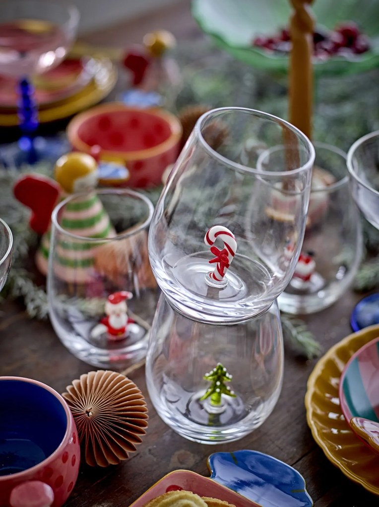 Bloomingville Vianočné poháre Misa 560 ml – set 4 ks