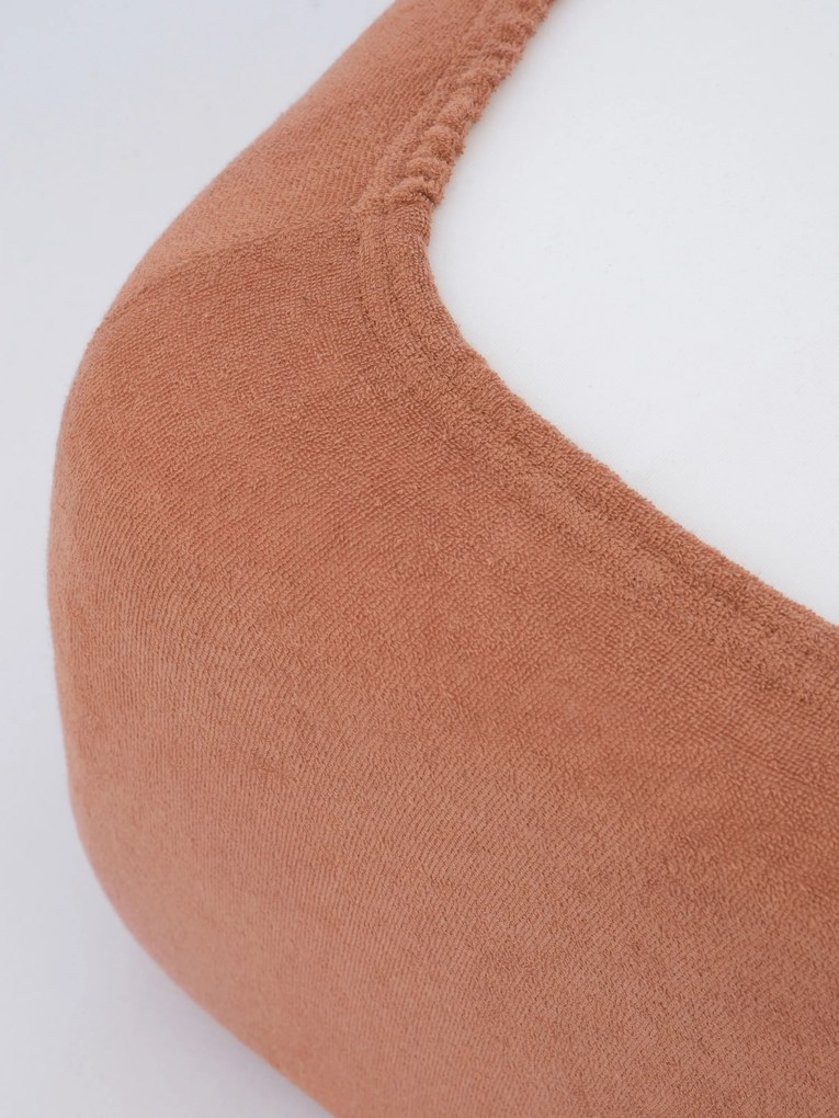 Froté plachta 200 × 200 cm - terakota