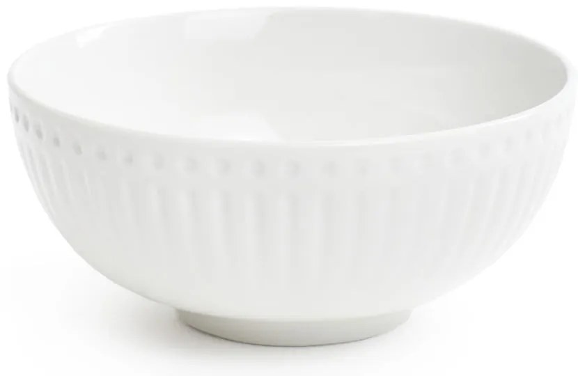 6-dielna súprava bieleho porcelánového riadu Bonami Essentials Purita