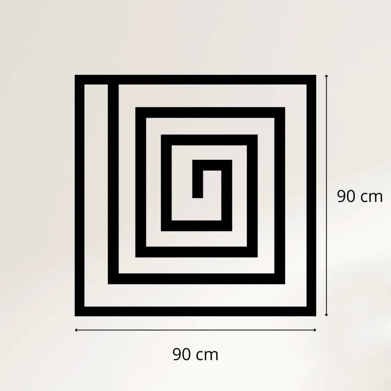Geometrický špirálový obraz v diamante| SENTOP HDF0397
