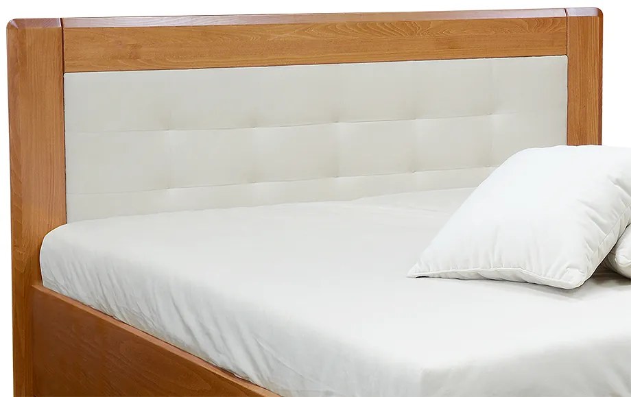 Masívna posteľ ERNA 180x200 orech