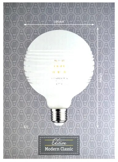 LED Stmievateľná žiarovka CLASSIC G125 E27/4,5W/230V 2600K - Paulmann 28744