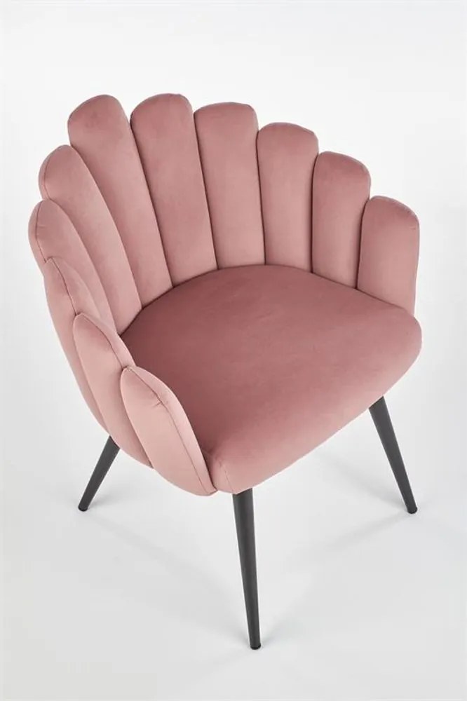 Halmar Jedálenská stolička K410 - růžová