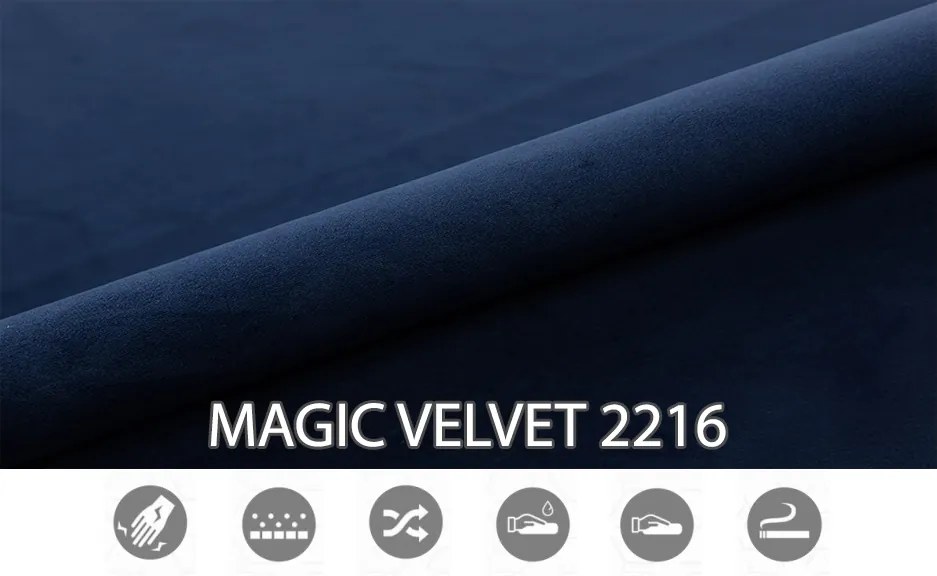 Manželská posteľ Boxspring 140 cm Morcano (tmavomodrá) (s úložným priestorom). Akcia -20%. Vlastná spoľahlivá doprava až k Vám domov. 1020335