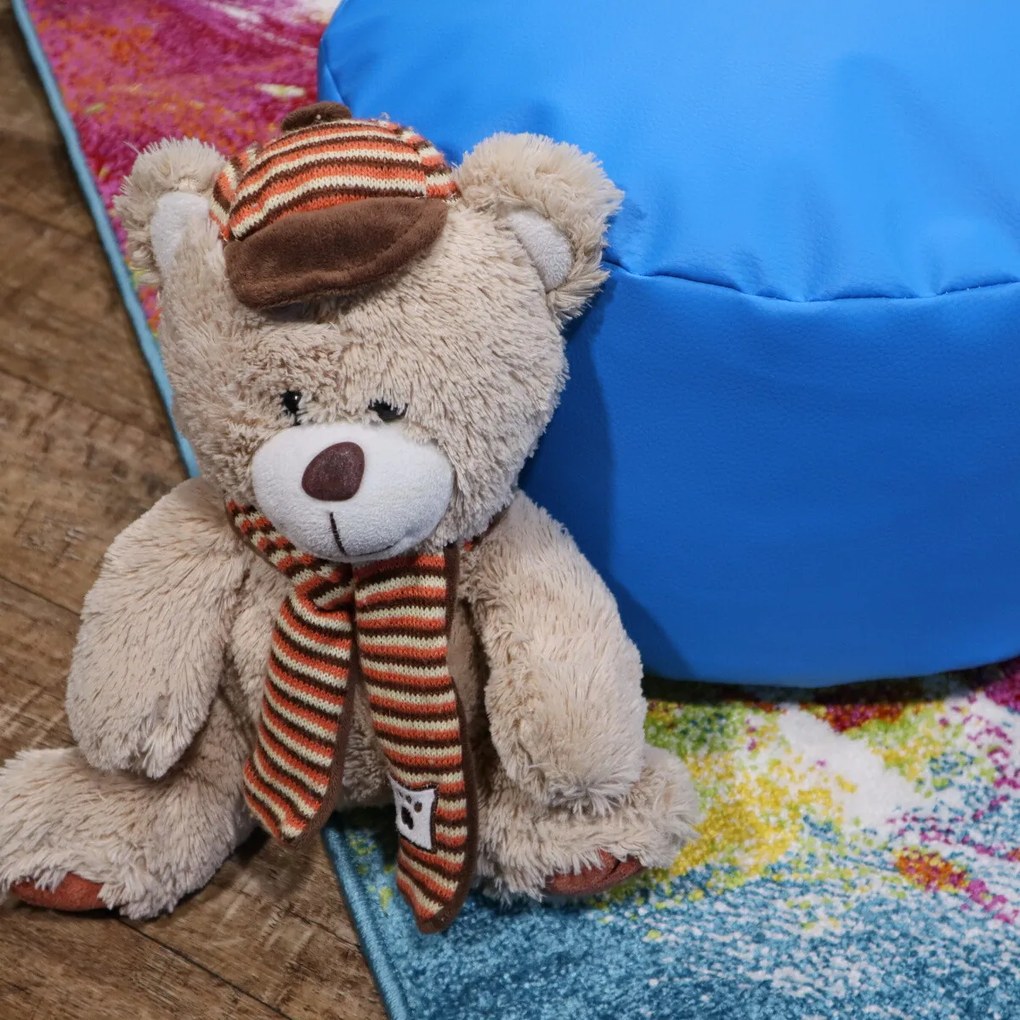 Praktik home Sedací vak RELAX POUF blue - 25 x 45 cm cm