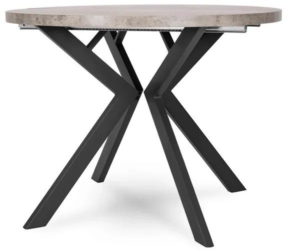 Jedálnský roťahovací stôl PERSEUS dub beton 100-250cm - vintino.sk