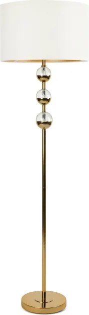 Stojacia lampa ALISON 1 02 zlatá / biela