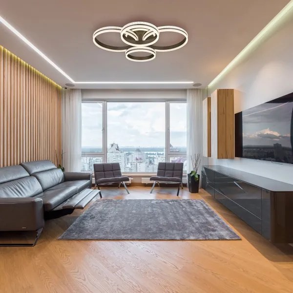 Globo 67314-90 - LED Stmievateľné stropné svietidlo GROUNI LED/90W/230V + DO