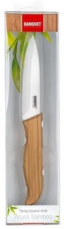 Banquet Keramický nôž praktický Acura Bamboo, 20 cm