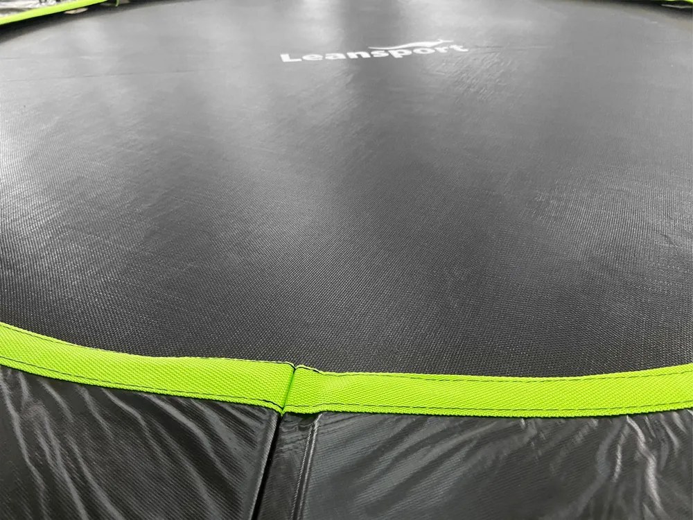 Trampolína LEAN Sport Max 426 cm čierno-zelená