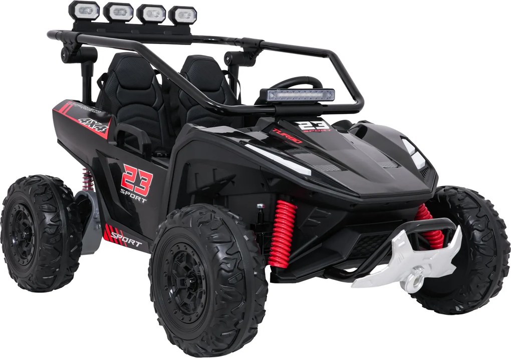 Ramiz Elektrická bugina TURBO 23 pre deti čierna