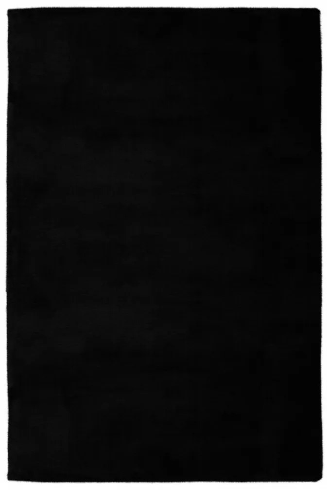 Obsession, Kusový koberec Cha Cha 535 black, 60x110, čierna, obývacia izba