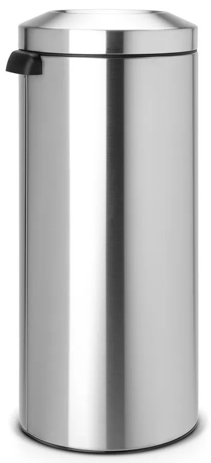 Oceľový odpadkový kôš v matne striebornej farbe 30 l Flame Guard – Brabantia