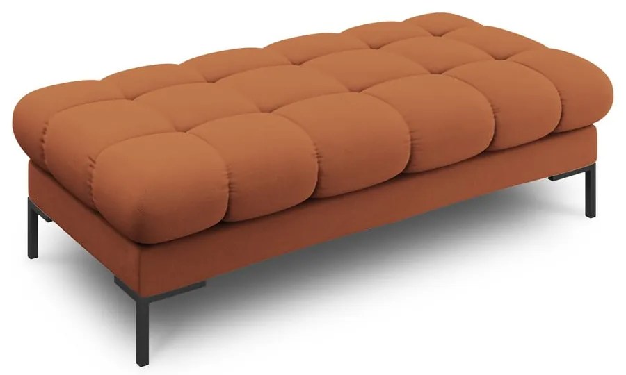 Polstrovaná lavica v tehlovej farbe Bali – Cosmopolitan Design