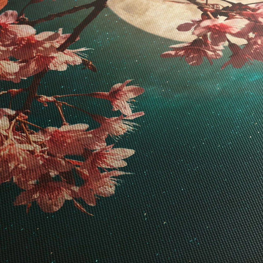 Obraz - Sakura v splne (150x105 cm)