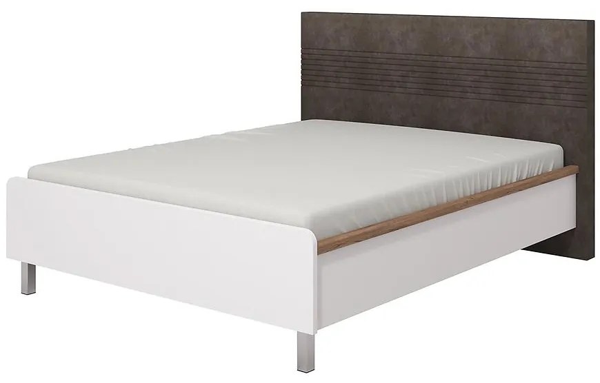 Posteľ  Masilia 160 biela 11012125