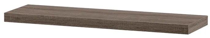 BONTEC Polička, mdf, čierna, P-005 BK Farba: Šedá
