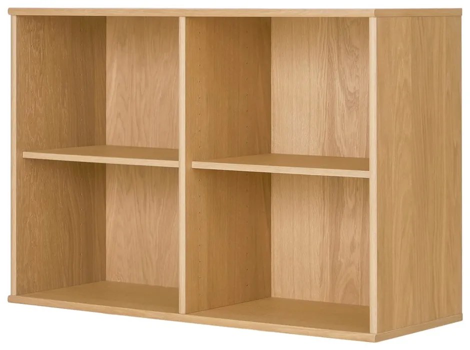 Závesná knižnica v dekore duba v prírodnej farbe 89x61 cm Mistral – Hammel Furniture