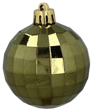 Vianočné gule 35ks Olive