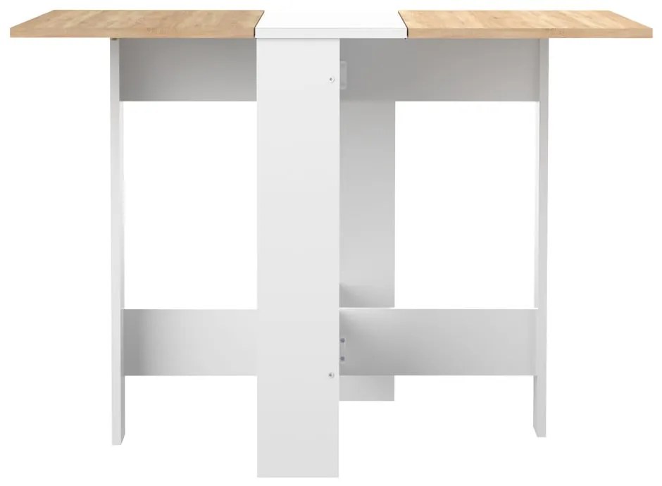 Rozkladací jedálenský stôl s doskou v dekore duba 76x28 cm Papillon – TemaHome