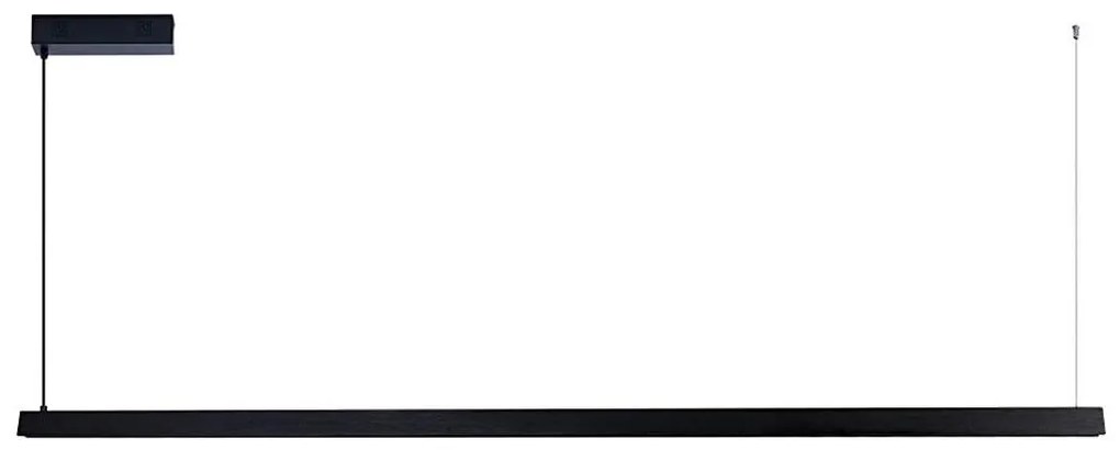 Immax NEO 07308L-LED stmievateľný luster na lankách MADEIRA 44W/230V Wi-Fi Tuya 202 cm čierny