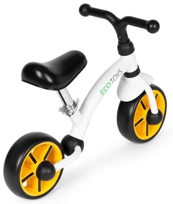 Detské odrážadlo -  bicykel ECOTOYS ružová