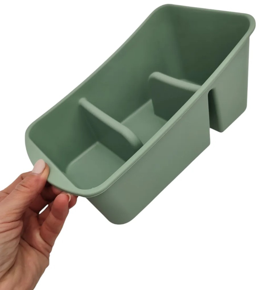 ALTOM Organizér na korenie v vreckách, zásobník, ANNA2, zelený