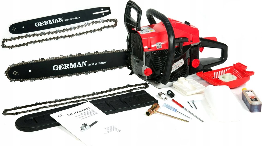 Benzínová Píla S Reťazovou Pílou 5.2 Km Sada