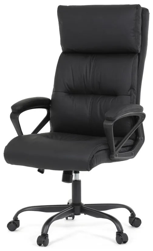 Kancelárske kreslo KA-Y346 BK, čierna, taštičkové pružiny