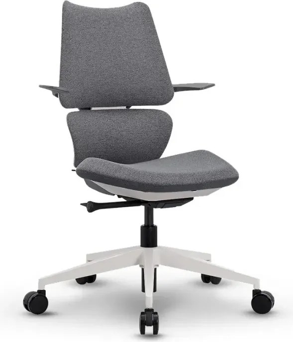 Ergonomická detská stolička MOSH Airflow 396 – sivá