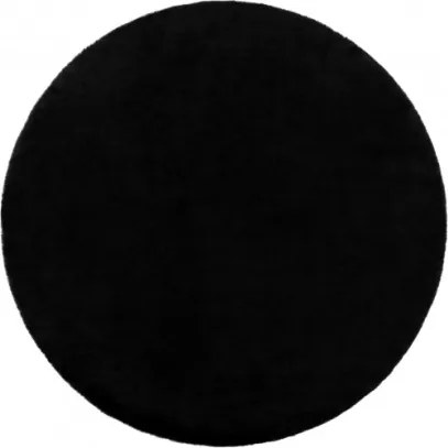 Koberec BUNNY kruh čierny