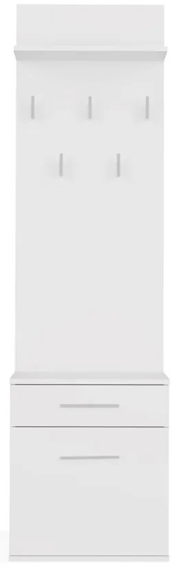 Predsieňová zostava Dialogos 2 (biela). Akcia -18%. Vlastná spoľahlivá doprava až k Vám domov. 1132567