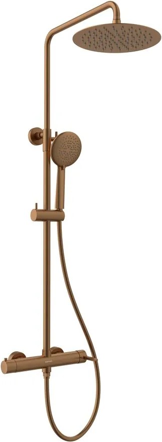 Sapho Sapho, ICONIC sprchový stĺp s pákovou batériou, medená matná, AF139PG