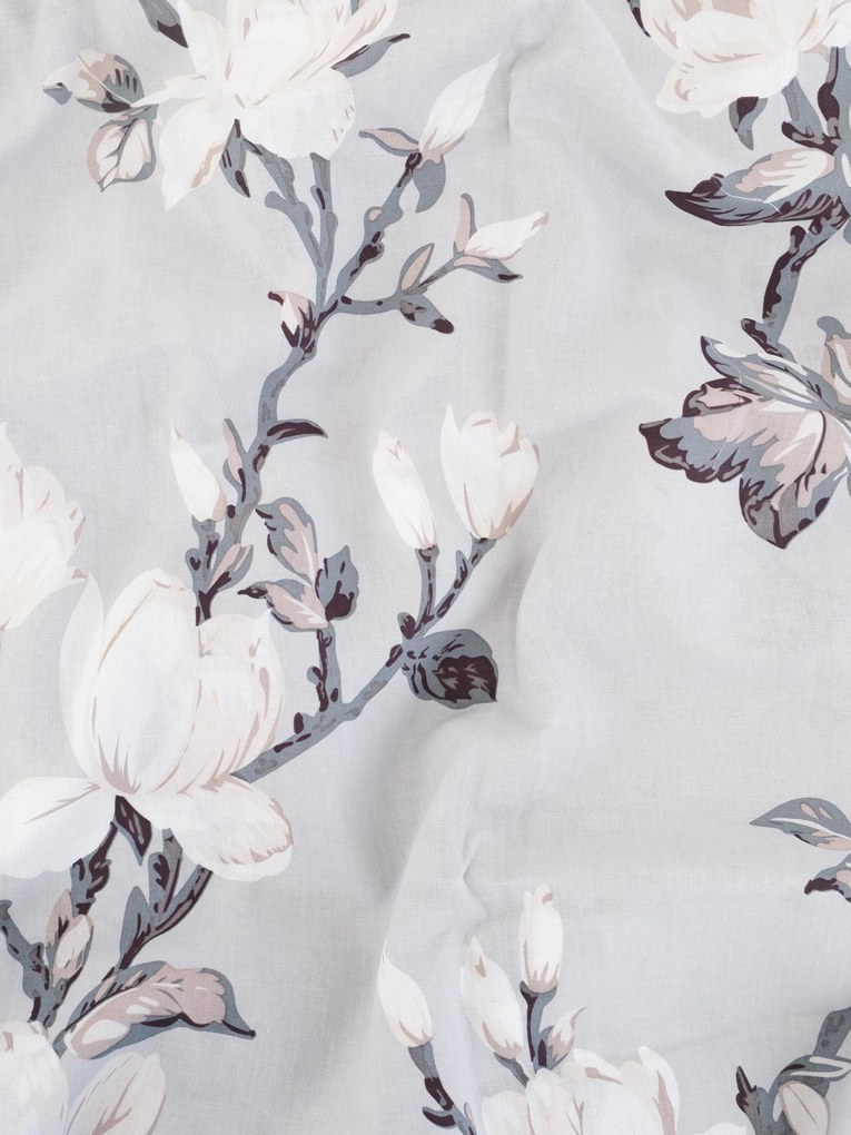 Predĺžené bavlnené obliečky Renforcé - Johari šedé