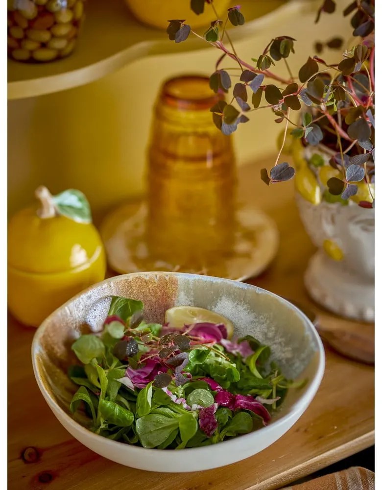 Krémové misky v súprave 4 ks z kameniny 625 ml Lacey – Bloomingville