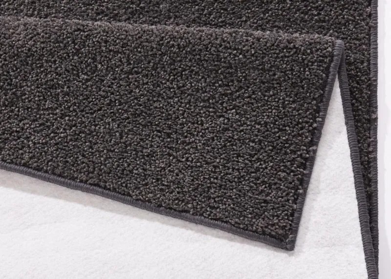 Hanse Home, Kusový koberec Pure 102661 Anthracite, 160x240, šedá, kancelária
