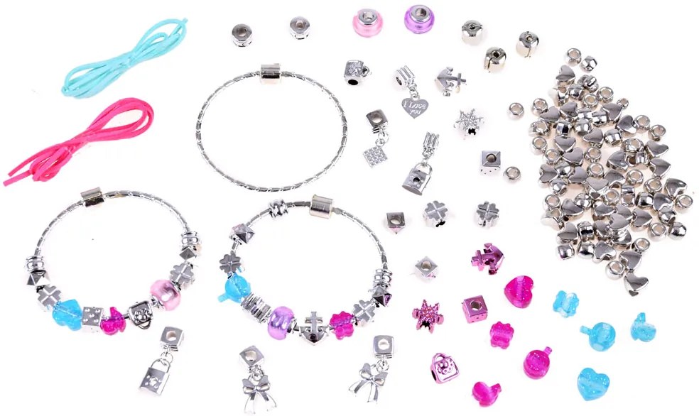 Sada na výrobu náramkov Inlea4Fun CHARM JEWELLERY