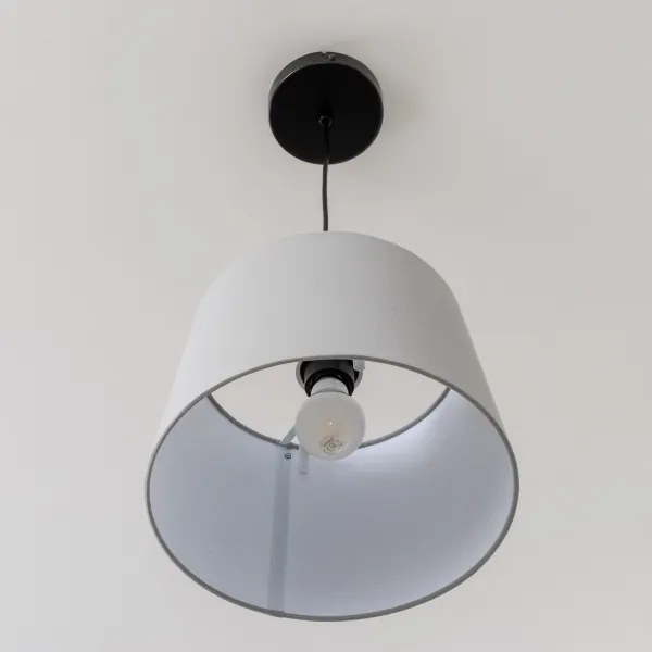 Brilagi - LED luster na lanku CERIA, 1xE27/40W/230V, pr. 30 cm, šedý