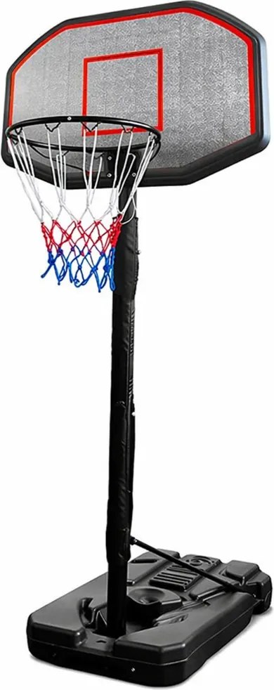 LEAN Sport Basketbalový kôš – prenosný nastaviteľný stojan 190–250 cm CDB-003A