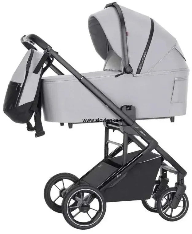 Kočík 2in1 CARRELLO Alfa 2024 Feather Grey
