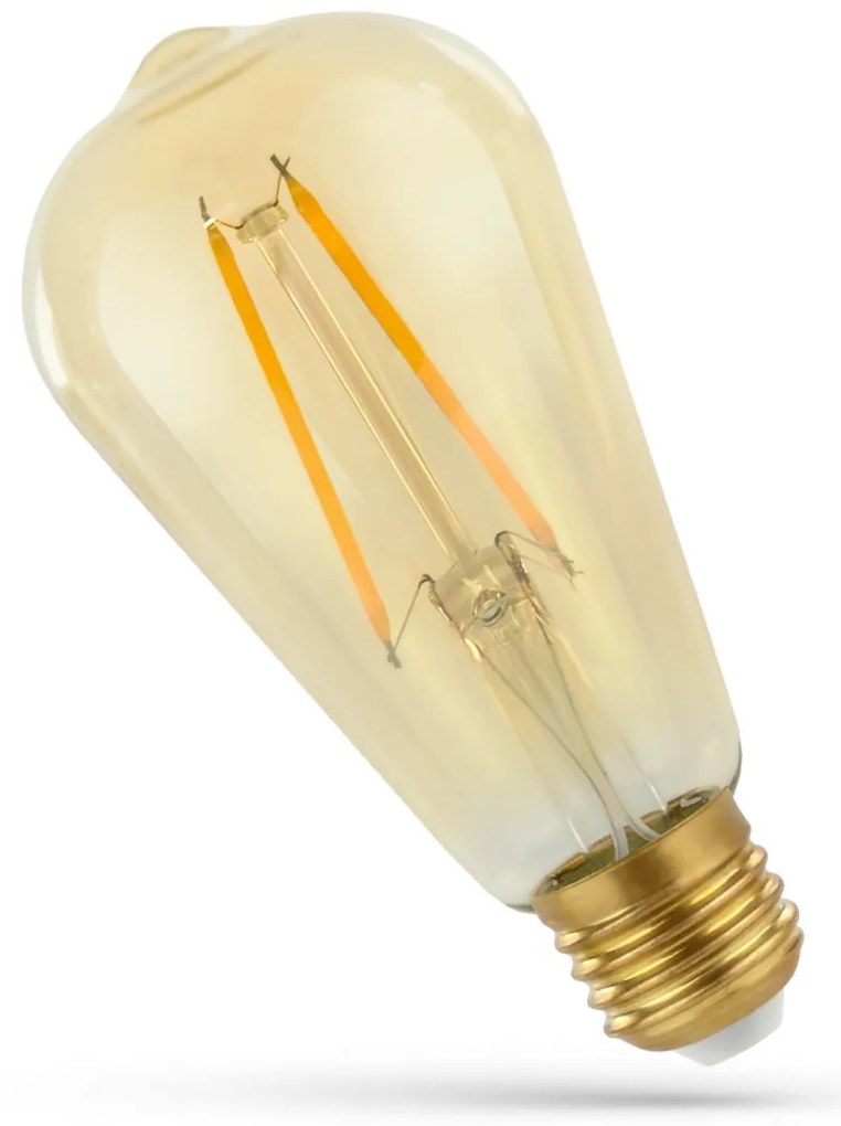Spectrum LED Spectrum Edison, LED žiarovka E-27, 230V, 5W, 500lm, 2400K, 14077, OSW-05702