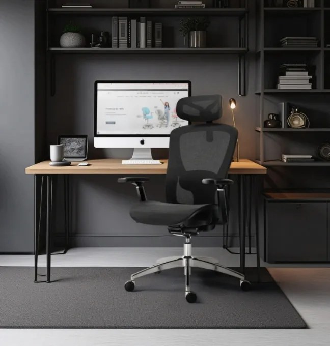 Kancelárska stolička Expert 5.3 Black Mesh