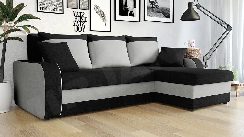 Rohová sedačka Burnet Lux, Dostupné poťahy: Lambi 07