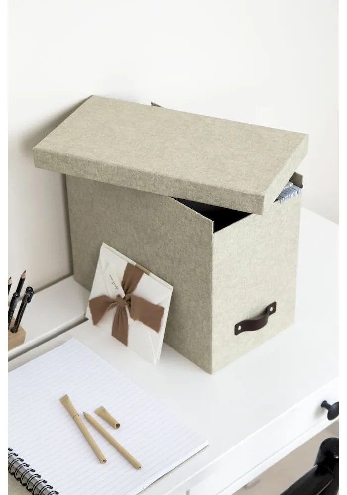 Kartónový organizér na dokumenty Johan – Bigso Box of Sweden