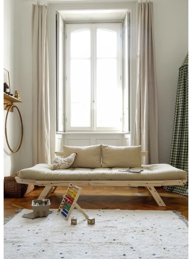 Variabilná pohovka Karup Design Bebop Natural/Bordeaux