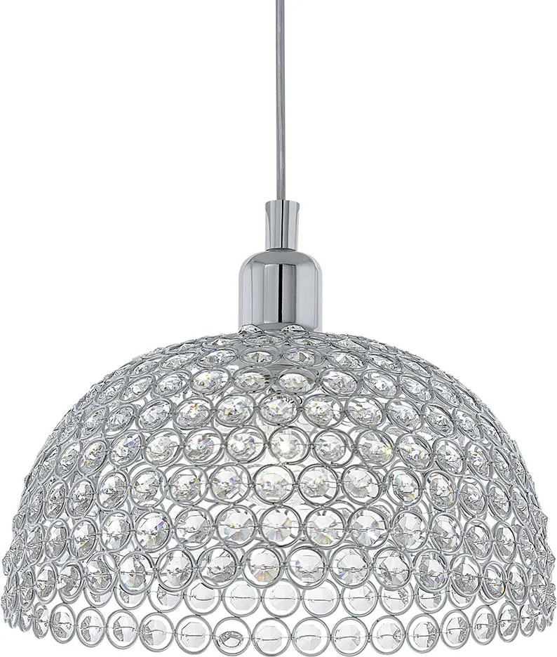 Eglo Eglo 78349 - Krištáľový luster na lanku GILLINGHAM 1xE27/60W/230V EG78349