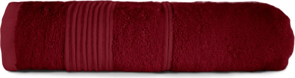 BAMBUSOVÝ UTERÁK BAMBOO 70X140 CM BURGUNDY